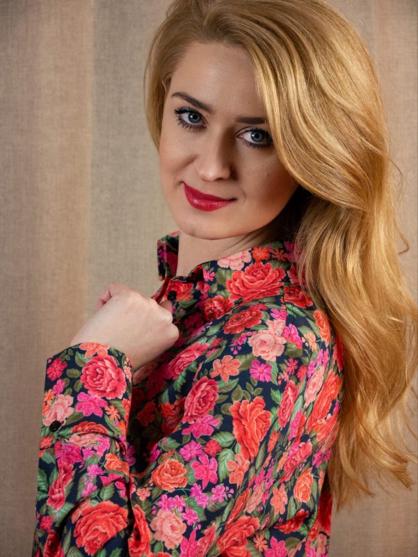 KOSZULA Z KOŁNIERZEM LISA ROSE 
